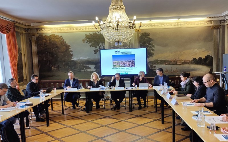 Conférence de presse à Estavayer
